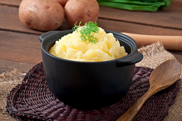 fresh flavorful mashed potatoes - Пышное картофельное пюре