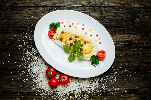 mashed rice with beans tomato - Блюдо