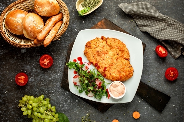 chicken fillet batter with mayonnaise - Котлета кордон блю