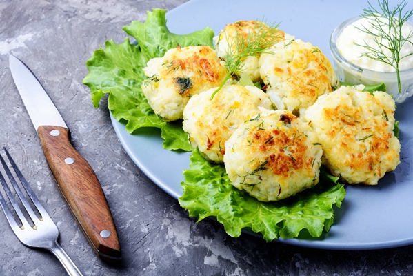 vegan vegetable cutlet - Капустные котлеты по-монастырски