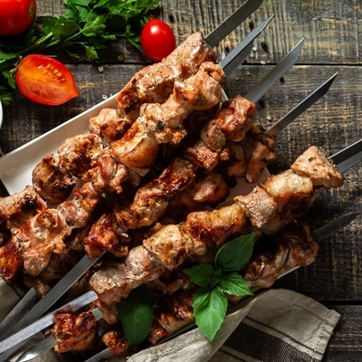 Шашлык в пикантном маринаде