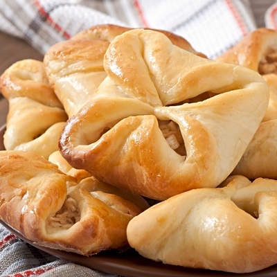 «Ленивые» расстегаи с мясом