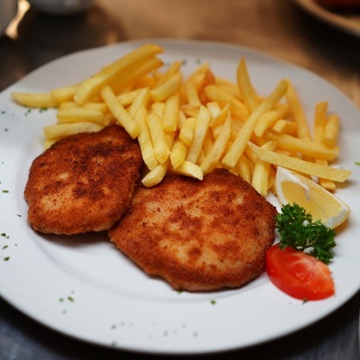 Куриные котлеты с орехами