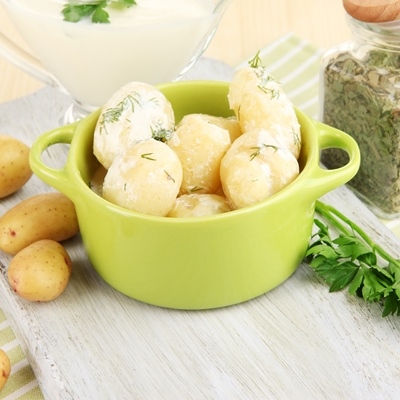 Картофель в сметане (старинный рецепт)