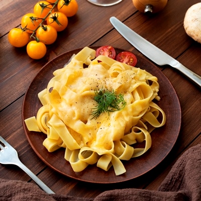 Макароны с сыром