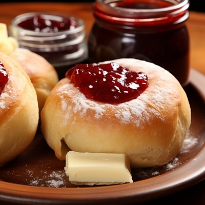 Чибрики с джемом