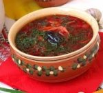 Постный борщ с черносливом Постный борщ с черносливом