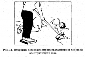 Оказание первой помощи при электротравмах